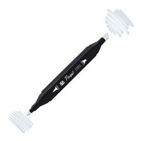 Tinge Twin BG1 Blue Grey Çift Uçlu Markör Kalem