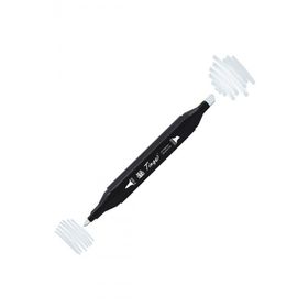 Tinge Twin BG1 Blue Grey Çift Uçlu Markör Kalem