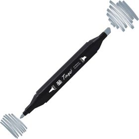 Tinge Twin BG5 Blue Grey Çift Uçlu Markör Kalem