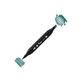 Tinge Twin BG50 Forest Green Çift Uçlu Markör Kalem
