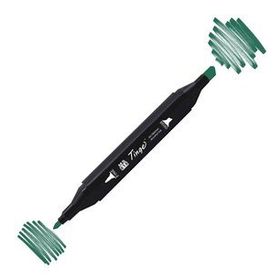 Tinge Twin BG52 Deep Green Çift Uçlu Markör Kalem