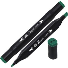 Tinge Twin BG52 Deep Green Çift Uçlu Markör Kalem