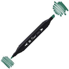 Tinge Twin BG52 Deep Green Çift Uçlu Markör Kalem