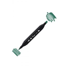 Tinge Twin BG52 Deep Green Çift Uçlu Markör Kalem