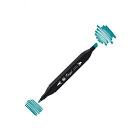 Tinge Twin BG61 Peacock Green Çift Uçlu Markör Kalem
