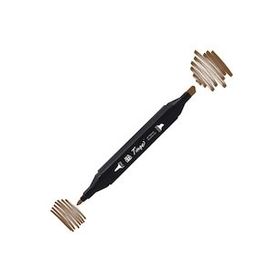 Tinge Twin BR102 Raw Umber Çift Uçlu Markör Kalem