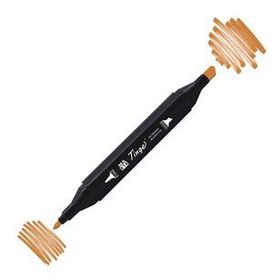 Tinge Twin BR103 Potato Brown Çift Uçlu Markör Kalem