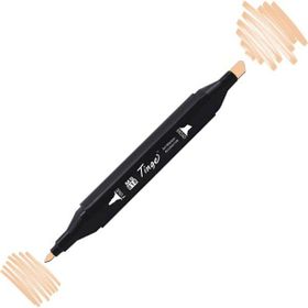 Tinge Twin BR107 Sand Çift Uçlu Markör Kalem