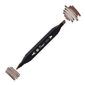 Tinge Twin BR92 Chocolate Çift Uçlu Markör Kalem