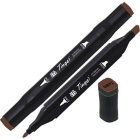 Tinge Twin BR92 Chocolate Çift Uçlu Markör Kalem