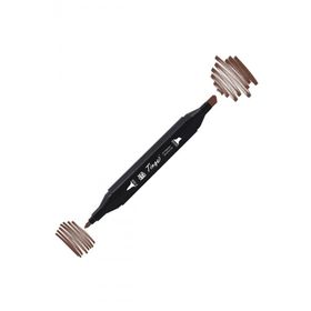 Tinge Twin BR92 Chocolate Çift Uçlu Markör Kalem