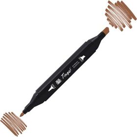 Tinge Twin BR96 Mahogany Çift Uçlu Markör Kalem