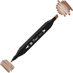 Tinge Twin BR96 Mahogany Çift Uçlu Markör Kalem