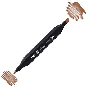 Tinge Twin BR96 Mahogany Çift Uçlu Markör Kalem