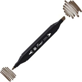Tinge Twin BR99 Bronze Çift Uçlu Markör Kalem