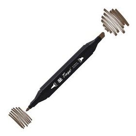 Tinge Twin BR99 Bronze Çift Uçlu Markör Kalem