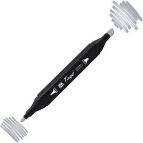 Tinge Twin CG4 Cool Grey Çift Uçlu Markör Kalem