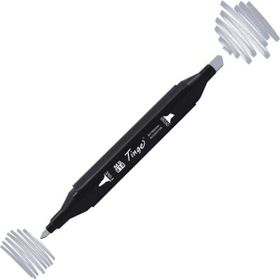 Tinge Twin CG4 Cool Grey Çift Uçlu Markör Kalem