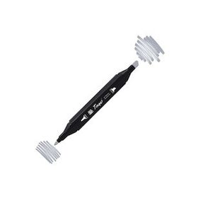 Tinge Twin CG4 Cool Grey Çift Uçlu Markör Kalem