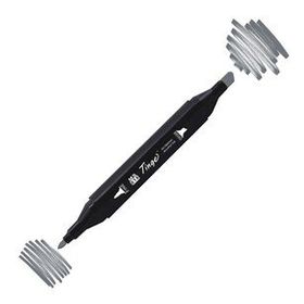 Tinge Twin CG7 Cool Grey Çift Uçlu Markör Kalem
