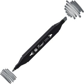 Tinge Twin CG8 Cool Grey Çift Uçlu Markör Kalem