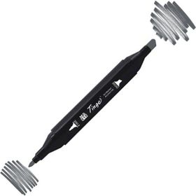 Tinge Twin CG8 Cool Grey Çift Uçlu Markör Kalem