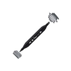 Tinge Twin CG9 Cool Grey Çift Uçlu Markör Kalem