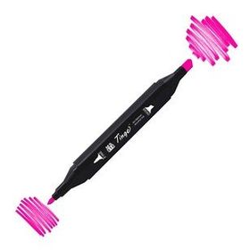 Tinge Twin F125 Fluorescent Rose Çift Uçlu Markör Kalem