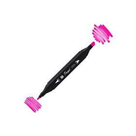Tinge Twin F125 Fluorescent Rose Çift Uçlu Markör Kalem