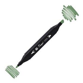 Tinge Twin G43 Deep Olive Green Çift Uçlu Markör Kalem