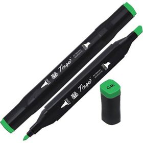 Tinge Twin G46 Vivid Green Çift Uçlu Markör Kalem