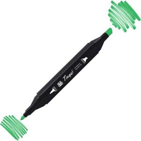 Tinge Twin G46 Vivid Green Çift Uçlu Markör Kalem