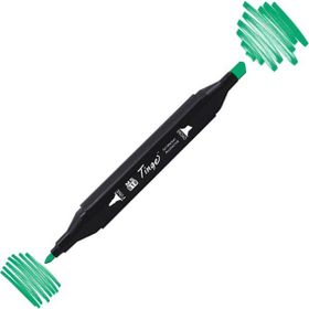 Tinge Twin G55 Emerald Green Çift Uçlu Markör Kalem