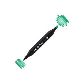 Tinge Twin G55 Emerald Green Çift Uçlu Markör Kalem