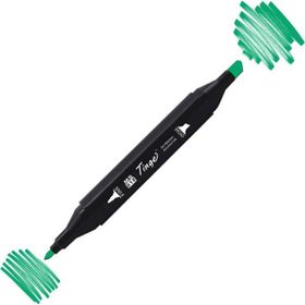 Tinge Twin G55 Emerald Green Çift Uçlu Markör Kalem