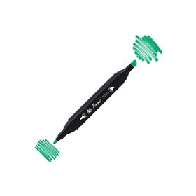 Tinge Twin G55 Emerald Green Çift Uçlu Markör Kalem