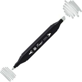 Tinge Twin GG3 Green Grey Çift Uçlu Markör Kalem