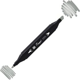 Tinge Twin GG5 Green Grey Çift Uçlu Markör Kalem