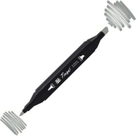 Tinge Twin GG5 Green Grey Çift Uçlu Markör Kalem