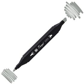 Tinge Twin GG5 Green Grey Çift Uçlu Markör Kalem
