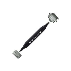 Tinge Twin GG9 Green Grey Çift Uçlu Markör Kalem