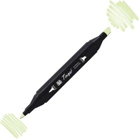 Tinge Twin GY174 Spring Dim Green Çift Uçlu Markör Kalem