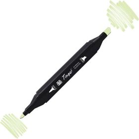 Tinge Twin GY174 Spring Dim Green Çift Uçlu Markör Kalem