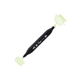 Tinge Twin GY174 Spring Dim Green Çift Uçlu Markör Kalem