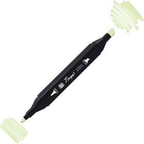 Tinge Twin GY174 Spring Dim Green Çift Uçlu Markör Kalem