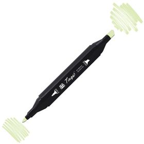 Tinge Twin GY174 Spring Dim Green Çift Uçlu Markör Kalem