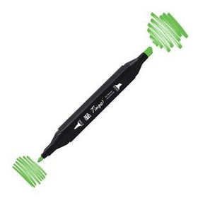 Tinge Twin GY47 Grass Green Çift Uçlu Markör Kalem