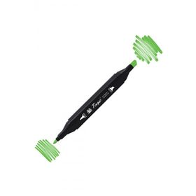Tinge Twin GY47 Grass Green Çift Uçlu Markör Kalem