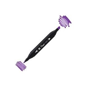Tinge Twin P81 Deep Violet Çift Uçlu Markör Kalem