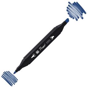 Tinge Twin PB69 Prussian Blue Çift Uçlu Markör Kalem